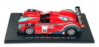 Spark Model 1/43 - Courage C65 AER Barazi Epsilon LM 2006 (S0145) - Résine