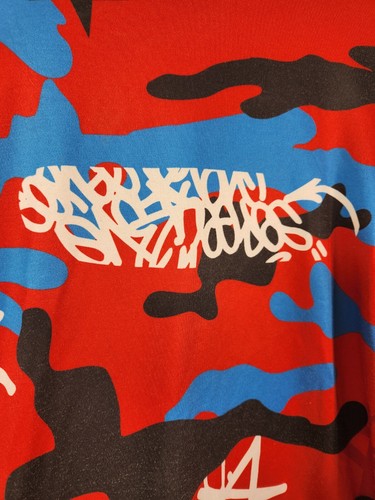 Ideology XL Kids Colorful Print T-Shirt Stretch Polyester Spandex Blend Activewe - Picture 3 of 10