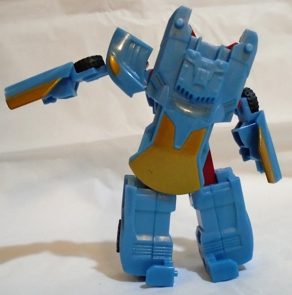 TRANSFORMERS CYBERTRON ROBOTS IN DISGUISE HOT SHOT LEGENDS BLUE 100% COMPLETE - Image 2 of 2