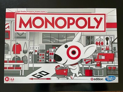 Hasbro Target Monopoly 2021 Special Limited Edition Board Game-NIB