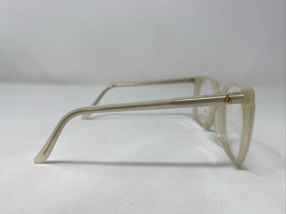 Marco de gafas de borde completo de plástico caqui Liz Claiborne LC NO.38 KH 55-15-135 1419 Foto 4 de 4