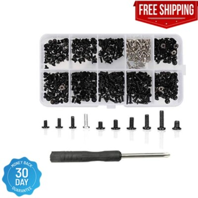 #ad #ad 500 PCS M2 M2.5 M3 Laptop Notebook Computer Replacement Screws Kit PC Flat Head $9.67