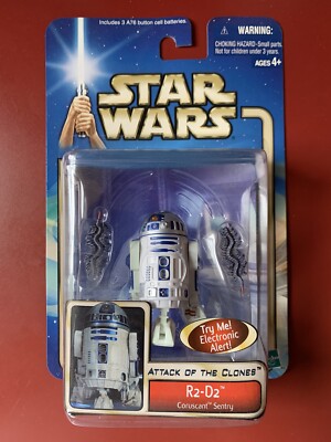 Star Wars Saga Collection 1 - AOTC R2-D2 Coruscant Sentry #14 (Hasbro, 2002) NIB