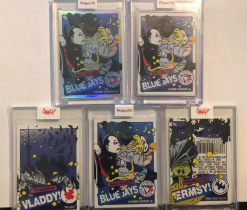 Topps Project 70 GPK x MLB Ermsy Vlad Guerrero Artist Proof, Foil, + Companions!