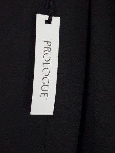 New Prologue Sz 4X Jogger Mid Rise Black Drawstring Waist Lightweight Stretch - Bild 6 von 10