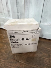 21 Qty 3M 051131-07485 Scotch-Brite Roloc Surface Conditioning Discs Coarse 3"