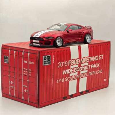 限定値下げDIECAST MASTERS FORD MUSTANG GT2019 DM 1/18 Scale Model Replicas Ford Mustang GT 2019 Orange