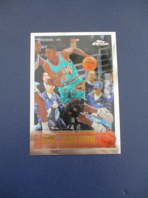 1996-97 Topps Chrome Shareef Abdur-Rahim #128 Rookie RC