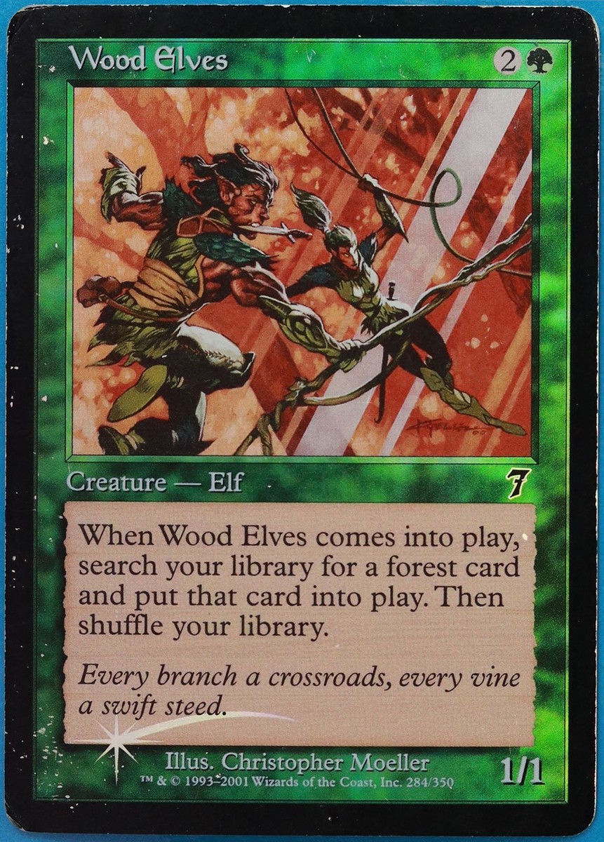 MTG Wood Elves 10枚 Wood Elves | Exodus | Star City Games