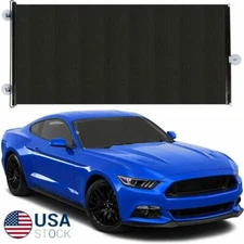 Front Car Retractable Windshield Sun Shade Visor SUV Window Folding Block Cover