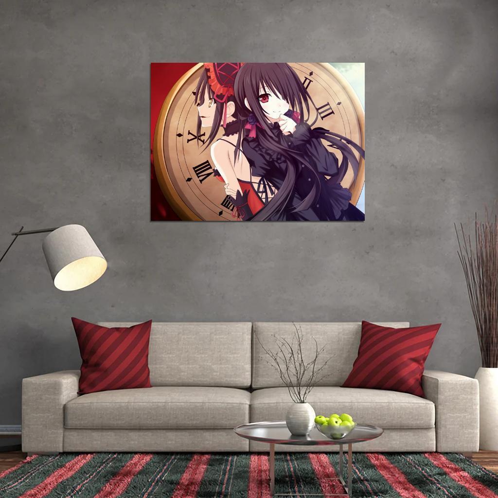 V6030 Kurumi Tokisaki Date A Live Anime Manga Art Decor WALL