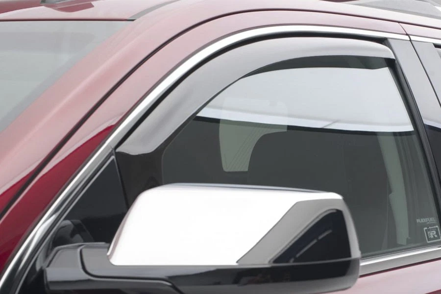 EGR Front Window Vent Visors Rain Guards In-Channel for 99-16 Ford Super Duty Foto 3 de 4