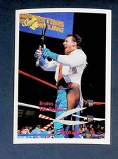 Brutus The Barber Beefcake -1990 Classic WWF #68 Wrestling Trading Card  HOF b4