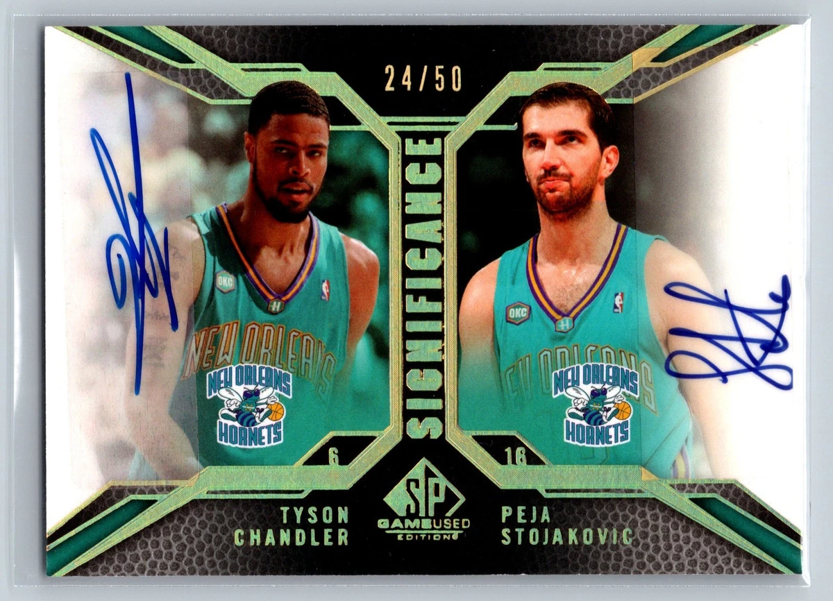Upper Deck Tyson Chandler Basketball Autographed Sports Trading