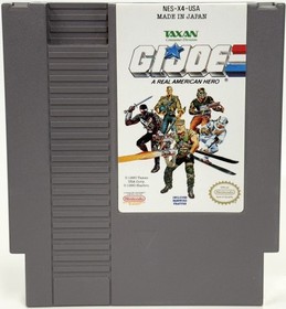 G.I. Joe for NES Nintendo Entertainment System Console with Protective Sleeve