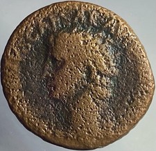 Roman Emperor Claudius I 41AD-50AD Genuine Ancient Coin Libertas Standing Rome