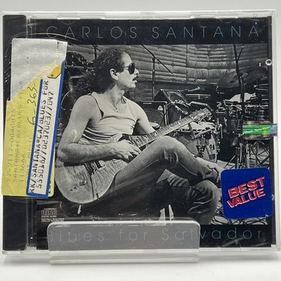 Sealed Carlos Santana - Blues For Salvador 1987 CBS Rock Latin Album Audio CD