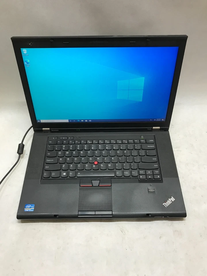Lenovo ThinkPad T530 15" Intel Core i5 4GB RAM 500GB SSD Windows 10 NO BATT! -DW - Image 3 of 4