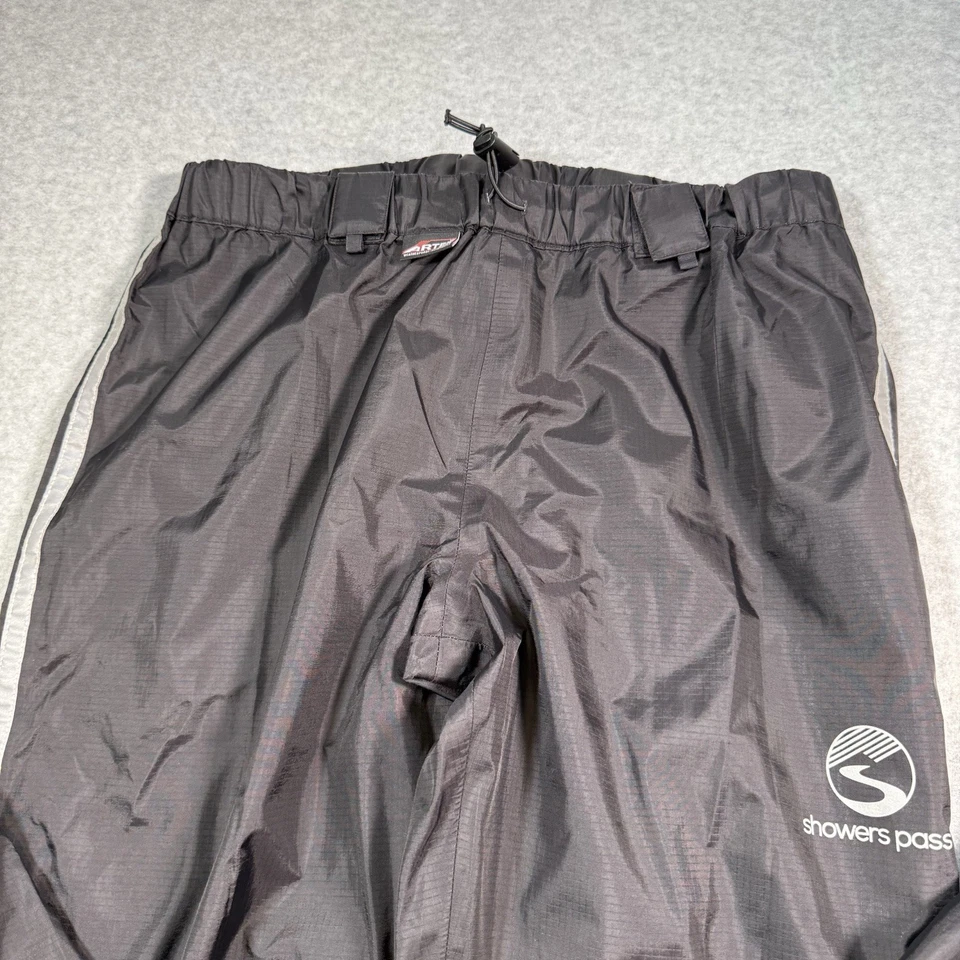 Showers Pass 男式 XL Transit 雨裤黑色长 35 英寸内缝自行车远足 — 第 4/4 张图片