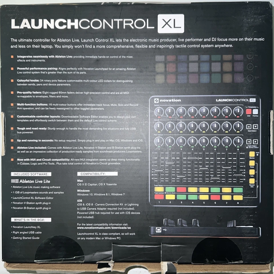 Novation Launch Control XL MK2 - Controlador DJ Excelente. Probado Foto 3 de 4