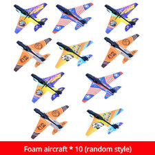 Foam Airplane Launcher Toy for Kids, Outdoor Fun, Parent-Child Flying Gift