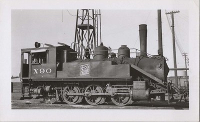 1950 Photo of Soo Line X90 Tank Switcher In Side View
