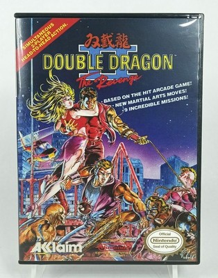 Double Dragon II The Revenge CASE ONLY Nintendo NES Reproduction