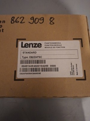 Lenze Funktionsmodul E82ZAFSC funktion module Standard