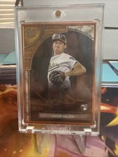 Topps 2025 Museum Jacob Wilson Framed Auto 35/35 Athletics Rookie