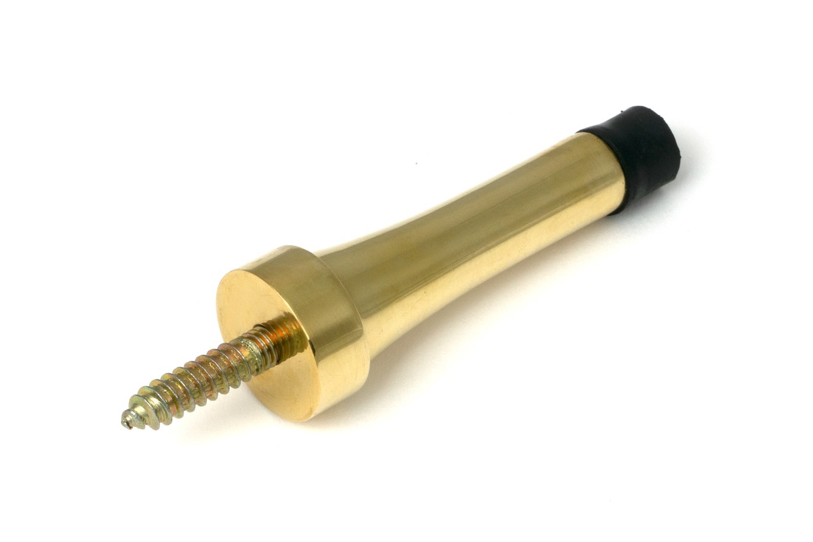 From The Anvil 52468 Polished Brass Projection Door Stop