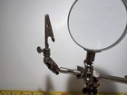 Vintage Third Helping Hand for PCB, Soldering, Jewelry, etc. w/ Magnifying Glass — photo 8