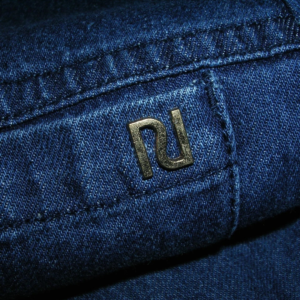 River Island Girls Blue Denim Playsuit Jump Suit Outfit Age 3-4 104cm - Image 3 of 4