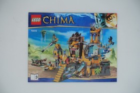 LEGO LEGENDS OF CHIMA: The Lion CHI Temple (70010). Retired Set! 100% COMPLETE!!