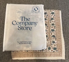 The Company Store EURO Pillow Shams (2) 26” X 26” Quilted New! Only One In OP