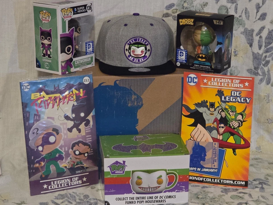 Funko DC: Legión de Coleccionistas Caja - Villanos - Completo Foto 3 de 4