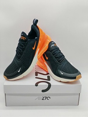 Nike Air Max 270 Black Phantom Total Orange NEU EU 44 / US 10