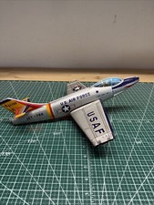 Vintage Japanese Tin Litho US Air Force Jet-F8A 37705