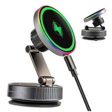 For iPhone MagSafe Car Mount Charger 15W Fast Wireless Charging, 120LBS