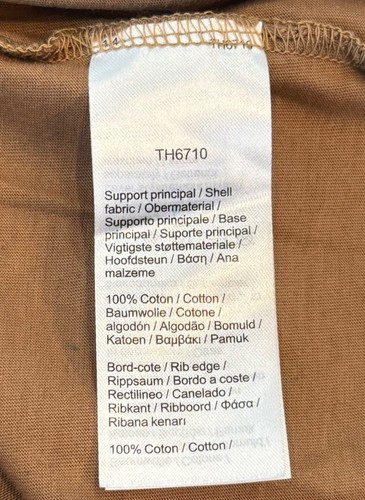 Herren Lacoste Kurzarm Shirt Regular Fit V-Ausschnitt Gr. 9 / 4XL Braun 06082506 - Bild 6 von 9