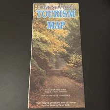 New York: I Love New York Tourism Map [Includes Winter Olympics Logo] Hugh Carey