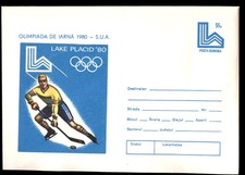 Mayfairstamps Romania 1980 Olympics in Lake Placid Cover aaw_46771