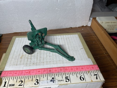 BRITAINS VINTAGE 105mm HOWITZER 360 Degree FIELD GUN ARMY MILITARY Used Working - Picture 14 of 19