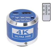 Digital Microscope Camera, 4K HDMI Camera with Remote Control for Photo, Vide...