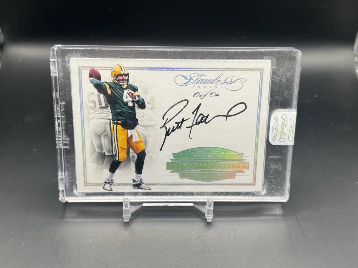 Panini Brett Favre Football Sports Trading Cards & Accessories