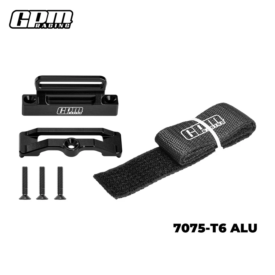 GPM 7075 Alu Retainer Battery Hold-Down Fit Big Batteries TRAXXAS 1/10 Slash 2WD - Image 2 of 4