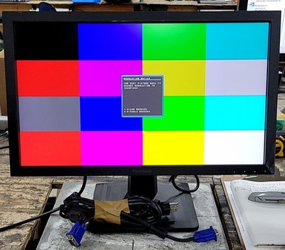 ViewSonic VA2252Sm VS16197 21.5'' LCD Monitor VGA HDMI DP SEE NOTES
