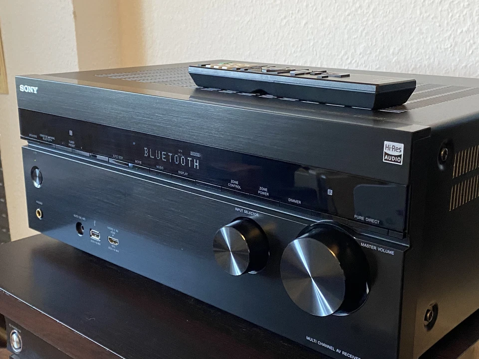 SONY STR-DN1050 Network 7.2 Receiver WiFi Bluetooth AirPlay HiRes ARC Bi-amp TOP - Bild 2 von 4