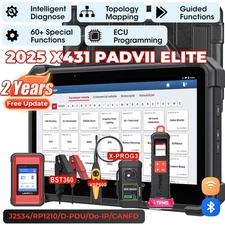 2025 LAUNCH X431 PAD VII ELITE X-PROG3 Diagnostic Scanner Key Programming Coding