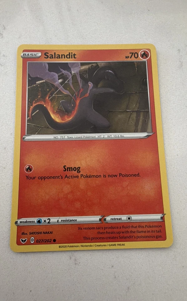 Salandit 027/202 Swsh01: Sword & Shield Regular - Image 1 of 1