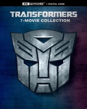 Transformers: 7-Movie Collection [New 4K UHD Blu-ray] Boxed Set, Gift Set